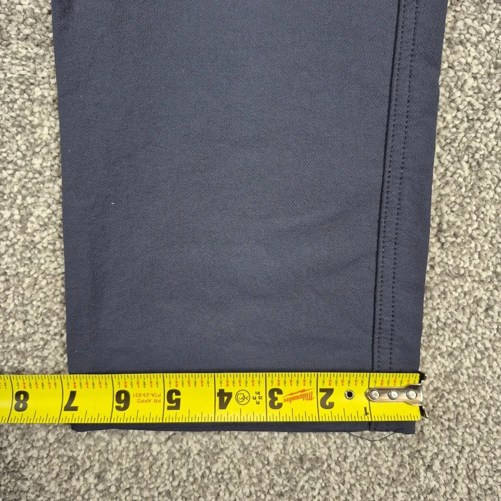 American Giant Pants Mens 30x32 Navy Blue Nylon Stretch Hiking Made in USA